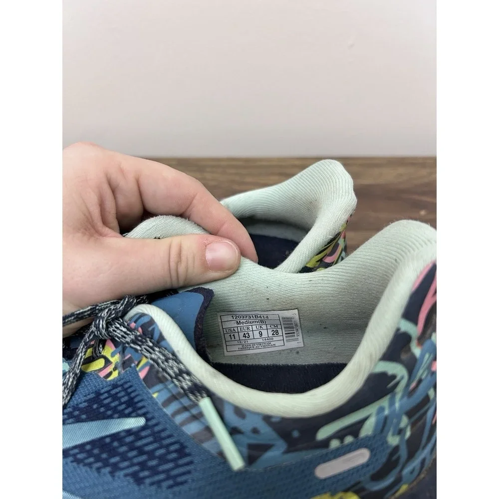 Brooks Womens Launch 9 Running Shoe Blue‎ Size 11
